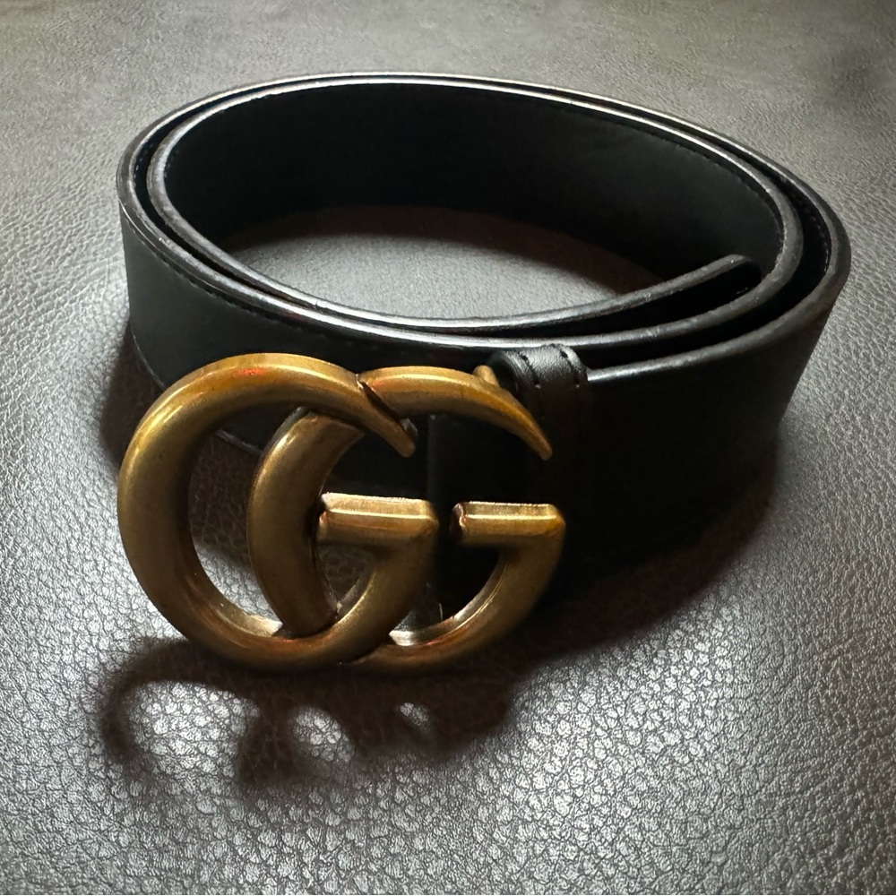 Authentic Gucci Marmont Belt size small